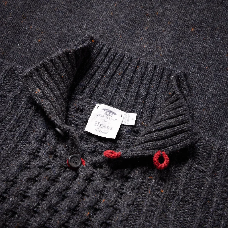 INIS MEAIN Mairtin Sweater GREY
