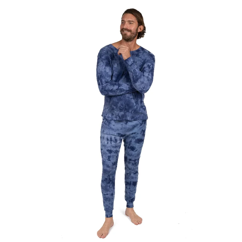 XLarge / tie dye navy mix