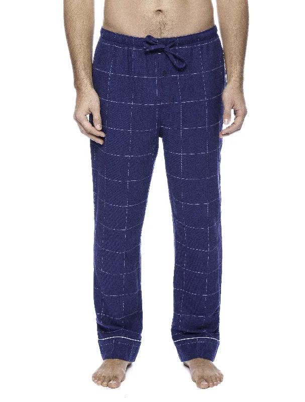 Windowpane Checks Dark Blue / Medium
