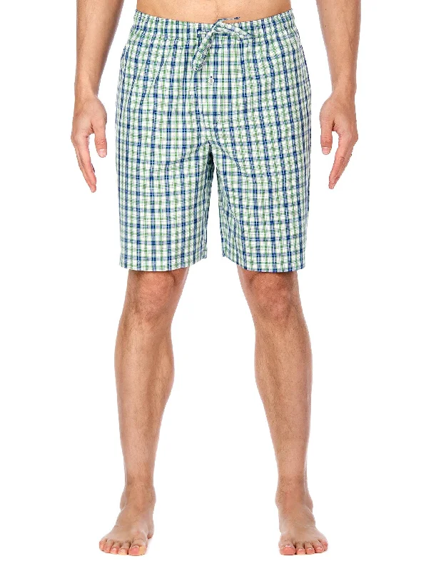Plaid Blue-Green / M