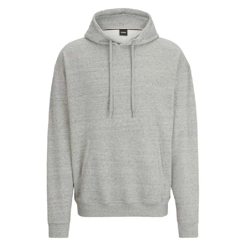 Regular-fit hoodie with embroidered logo