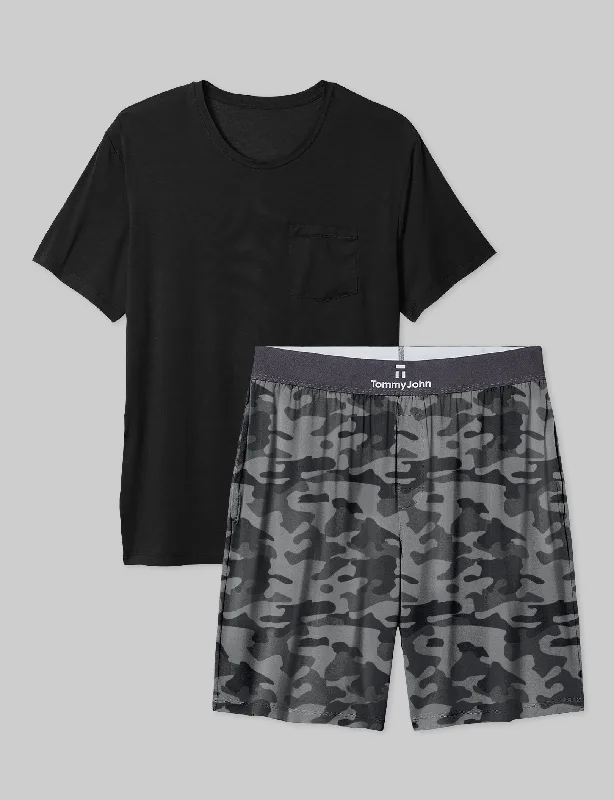 Black/Grey Camo / L / XL