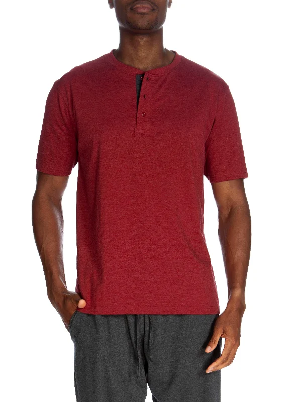 Large / heather red