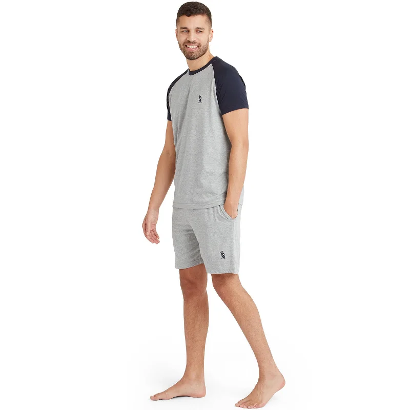 L / Grey/Navy